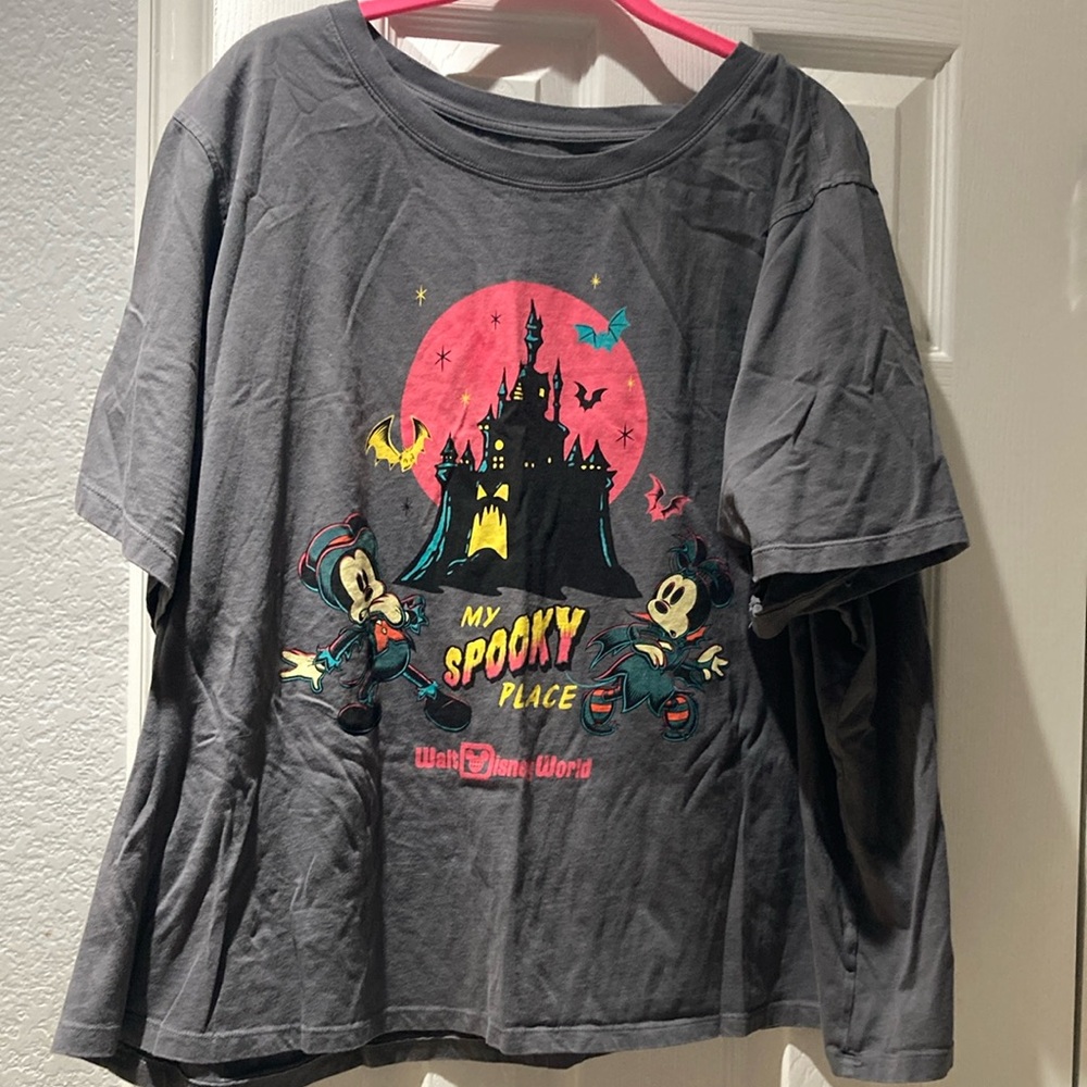 Gray Disney Halloween T-Shirt